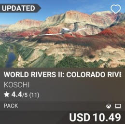World Rivers II: Colorado River by Koschi. USD 10.49. Update on PC and Xbox