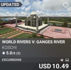 World Rivers V: Ganges River by Koschi. USD 10.49. Update on PC and Xbox