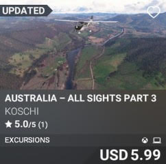 Australia - All Sights Part 3 by Koschi. USD 5.99. Update on PC and Xbox