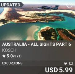 Australiia - All Sights Part 6 by Koschi. USD 5.99. Update on PC and Xbox