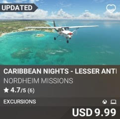 Caribbean Nights - Lesser Antilles, Puerto Rico by Nordheim Missions. USD 9.99. Update on PC and Xbox