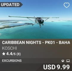 Caribbean Nights - PK01 - Bahamas by Koschi. USD 9.99. Update on PC and Xbox