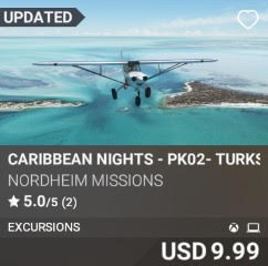 Caribbean Nights - PK02- Turks, Caicos, Hispaniola by Nordheim Missions. USD 9.99. Update on PC and Xbox