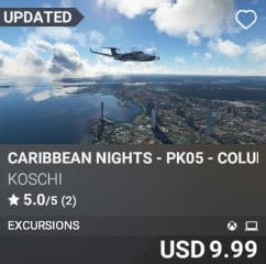 Caribbean Nights - PK05 - Columbia, Panama, CR by Koschi. USD 9.99. Update on PC and Xbox
