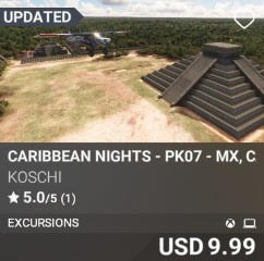 Caribbean Nights - PK07 - MX, Caymans, JM, Cuba by Koschi. USD 9.99. Update on PC and Xbox