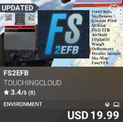 FS2EFB by TouchingCloud. USD 19.99. Update on PC and Xbox