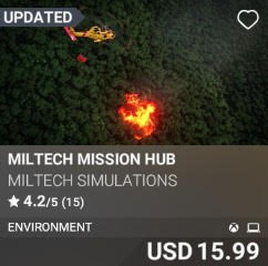 Miltech Mission Hub by Miltech Simulations. USD 15.99. Update on PC and Xbox