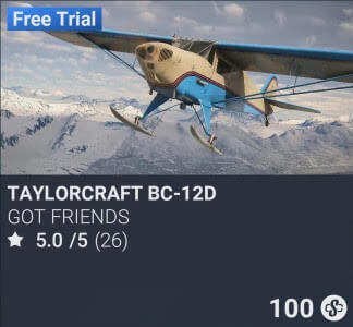 Taylorcraft BC-12D by Got Friends. SC 100. Update on PS5