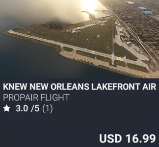 KNEW New Orleans Lakefront Airport by Propair Flight. USD 16.99. New on PC and Xbox