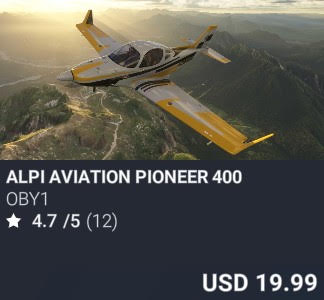 Alpi Aviation Pioneer 400 by OBY1. USD 19.99. New on PC and Xbox