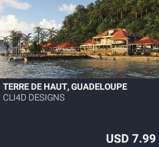 Terre de Haut, Guadeloupe by Cli4D Designs. USD 7.99. New on PC and Xbox