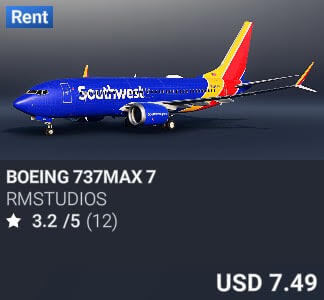 BOEING 737MAX 7 by RmStudios. USD 7.49. Update on PC and Xbox