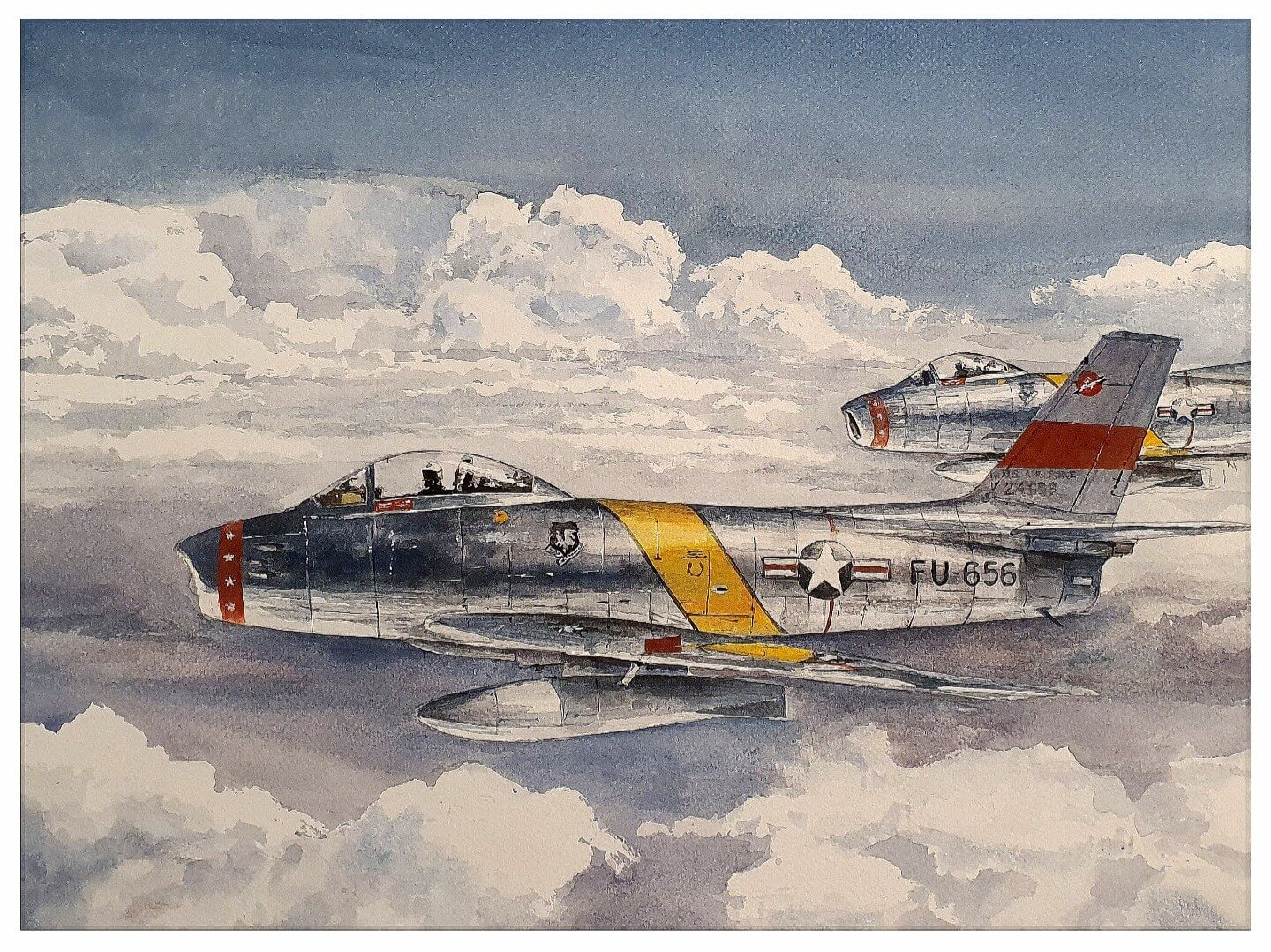 Aviation artwork by Mauricio Illanes