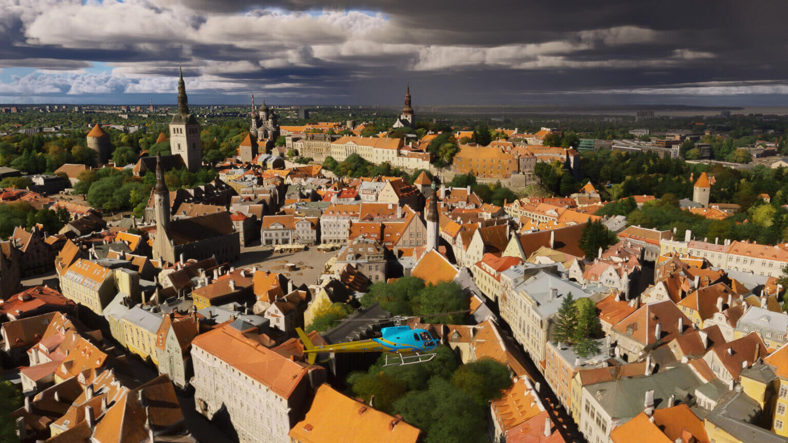 Major Buildings Riga Microsoft Flight Simulator Releases World Update 23: Poland and the ...