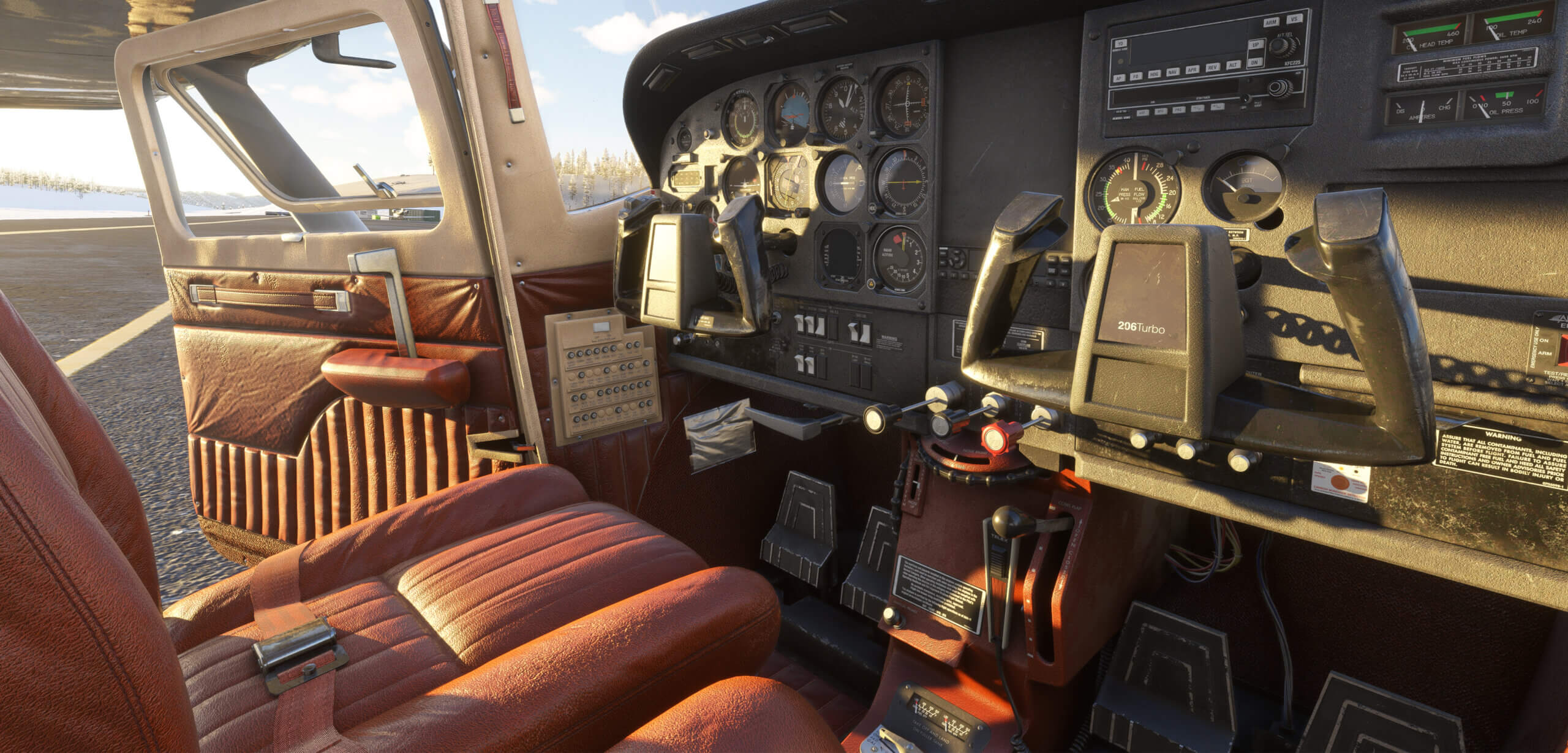 Carenado CT206 Interior