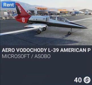 Aero Vodochody L-39 American Patriot by Microsoft / Asobo. SC 40. New on PS5