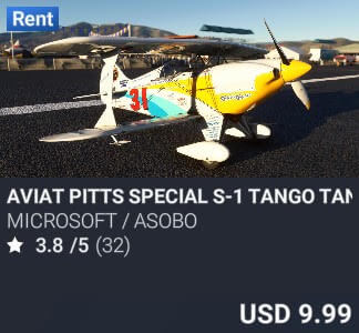 Aviat Pitts Special S-1 TanGO TanGO by Microsoft / Asobo. USD 9.99. New on PC and Xbox
