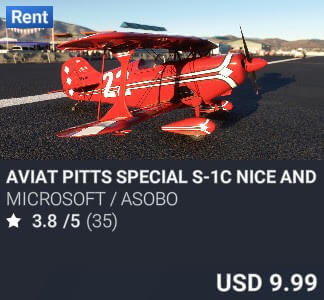 Aviat Pitts Special S-1C Nice and Ez by Microsoft / Asobo. USD 9.99. New on PC and Xbox