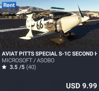 Aviat Pitts Special S-1C Second Hand by Microsoft / Asobo. USD 9.99. New on PC and Xbox