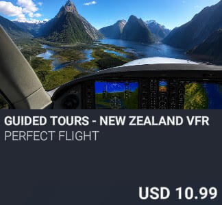 Guided Tours - New Zealand VFR by Perfect Flight. USD 10.99. New on PC and Xbox