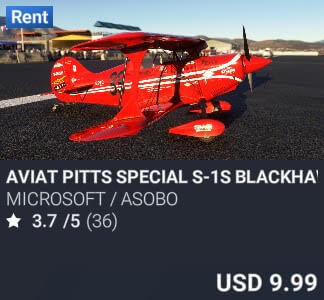 Aviat Pitts Special S-1S BlackHawk by Microsoft / Asobo. USD 9.99. New on PC and Xbox