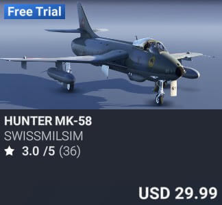 Hunter MK-58 by SwissMilSim. USD 29.99. Update on PC and Xbox