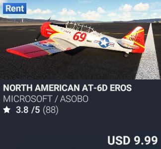 North American AT-6D Eros by Microsoft / Asobo. USD 9.99. New on PC and Xbox