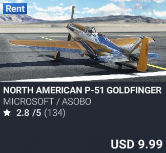 North American P-51 Goldfinger by Microsoft / Asobo. USD 9.99. New on PC and Xbox