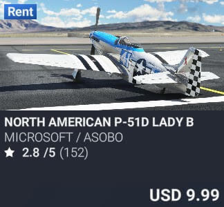 North American P-51D Lady B by Microsoft / Asobo. USD 9.99. New on PC and Xbox