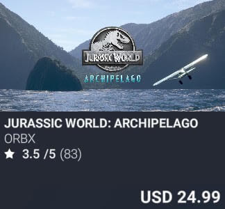 Jurassic World: Archipelago by ORBX. USD 24.99. Update on PC and Xbox