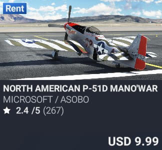 North American P-51D ManO'War by Microsoft / Asobo. USD 9.99. New on PC and Xbox