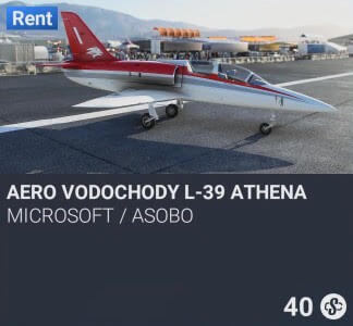 Aero Vodochody L-39 Athena by Microsoft / Asobo. SC 40. New on PS5