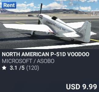 North American P-51D Voodoo by Microsoft / Asobo. USD 9.99. New on PC and Xbox