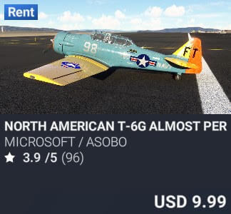 North American T-6G Almost Perfect by Microsoft / Asobo. USD 9.99. New on PC and Xbox