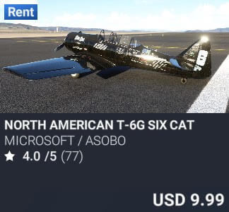 North American T-6G Six Cat by Microsoft / Asobo. USD 9.99. New on PC and Xbox
