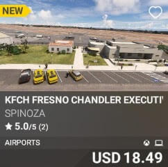 KFCH FRESNO CHANDLER EXECUTIVE Airport by SPINOZA. USD 18.49. New on PC and Xbox