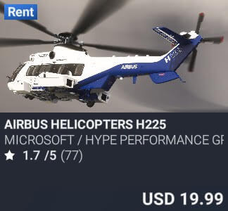 Airbus Helicopters H225 by Microsoft / Hype Performance Group. USD 19.99. Update on PC and Xbox