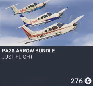 PA28 Arrow Bundle by Just Flight. SC 280. New on PS5