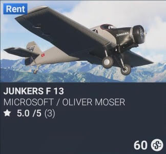 Junkers F 13 by microsoft. FREE. New on PS5