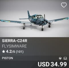 Sierra-C24R by Flysimware. USD 34.99. Update on PC