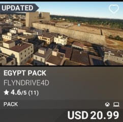 Egypt Pack by FLYNDRIVE4D. USD 20.99. Update on PC and Xbox
