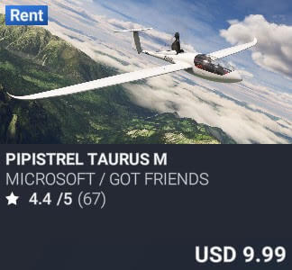 Pipistrel Taurus M by Microsoft / Got Friends. USD 9.99. Update on PC and Xbox