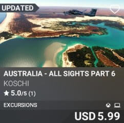 Australia - All Sights Part 6 by Koschi. USD 5.99. Update on PC and Xbox