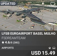 LFSB EuroAirport Basel Mulhouse Freiburg by FSDreamTeam. USD 15.49. Update on PC and Xbox