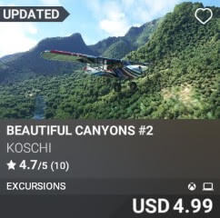 Beautiful Canyons #2 by Koschi. USD 4.99. Update on PC and Xbox
