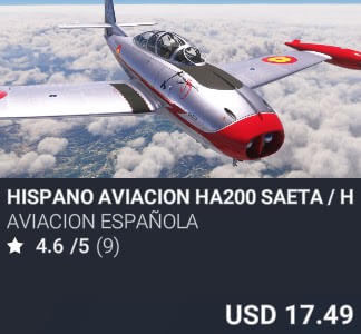 Hispano Aviacion HA200 Saeta / HA220 Super Saeta by Aviacion Espa&ntilde;ola. USD 17.49. New on PC