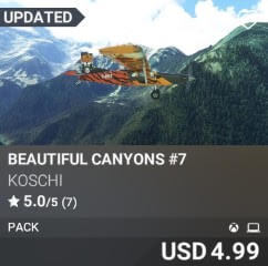 Beautiful Canyons #7 by Koschi. USD 4.99. Update on PC and Xbox