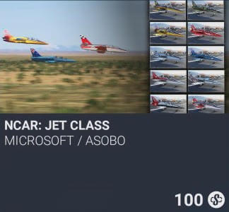 NCAR: Jet Class by Microsoft / Asobo. SC 100. New on PS5