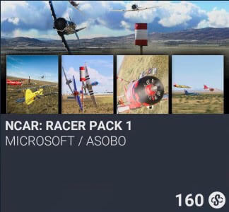NCAR: Race Pack 1 by Microsoft / Asobo. SC 160. New on PS5