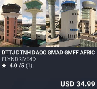 DTTJ DTNH DAOO GMAD GMFF africa_north_airport_pack by flyndrive4d. USD 34.99. New on PC